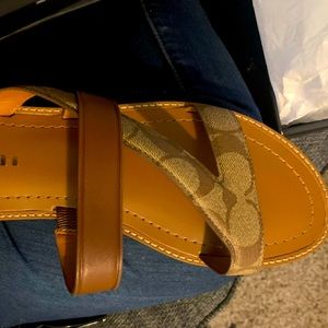Harlan Coach Sandal New! 9.5